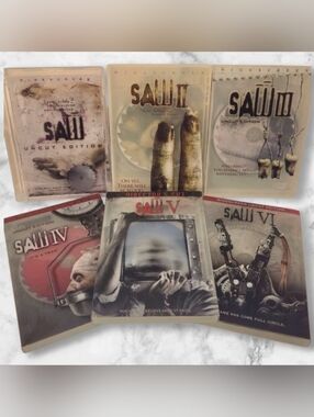 DVD - Saw Movies Collection Parts 1-6